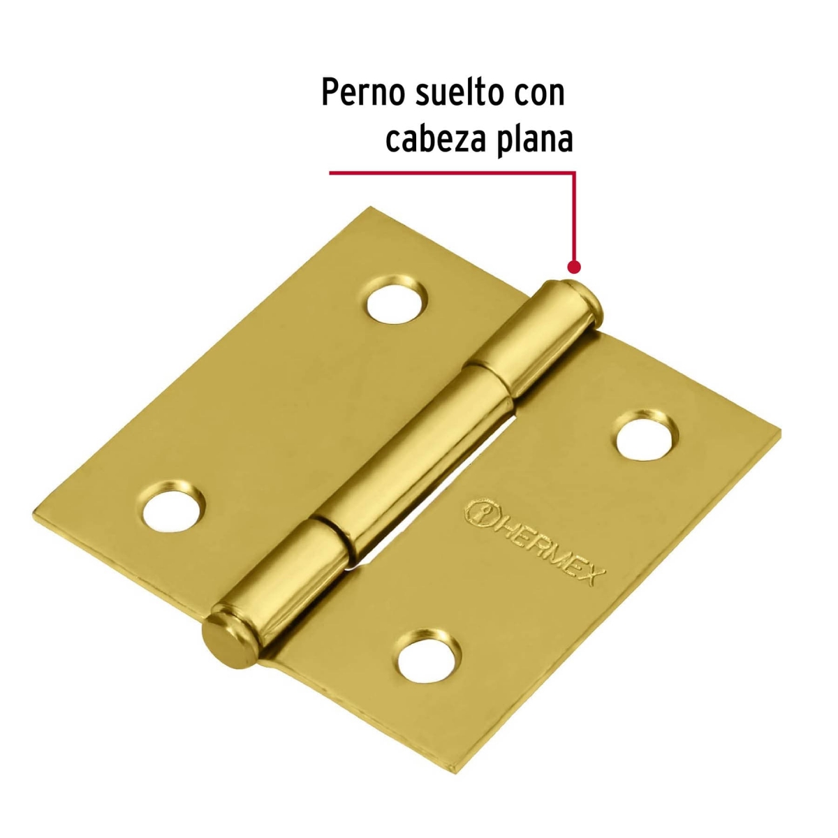 BISAGRA DE ACERO 2 HERMEX 43235 - Imagen 2