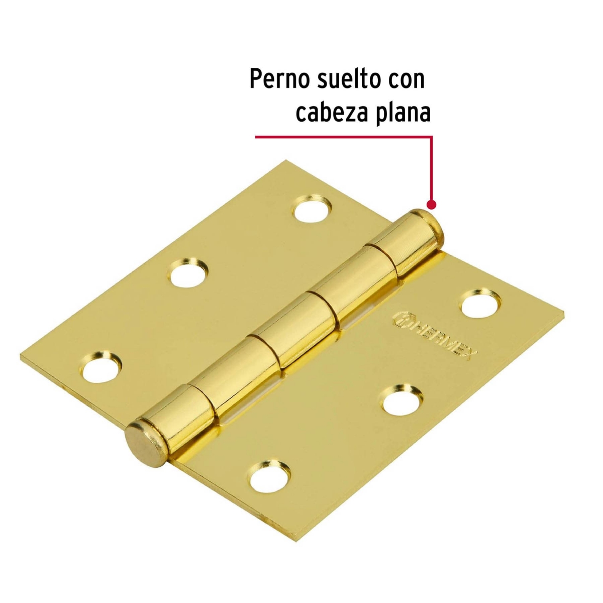 BISAGRA DE ACERO 3 HERMEX 43237 - Imagen 3