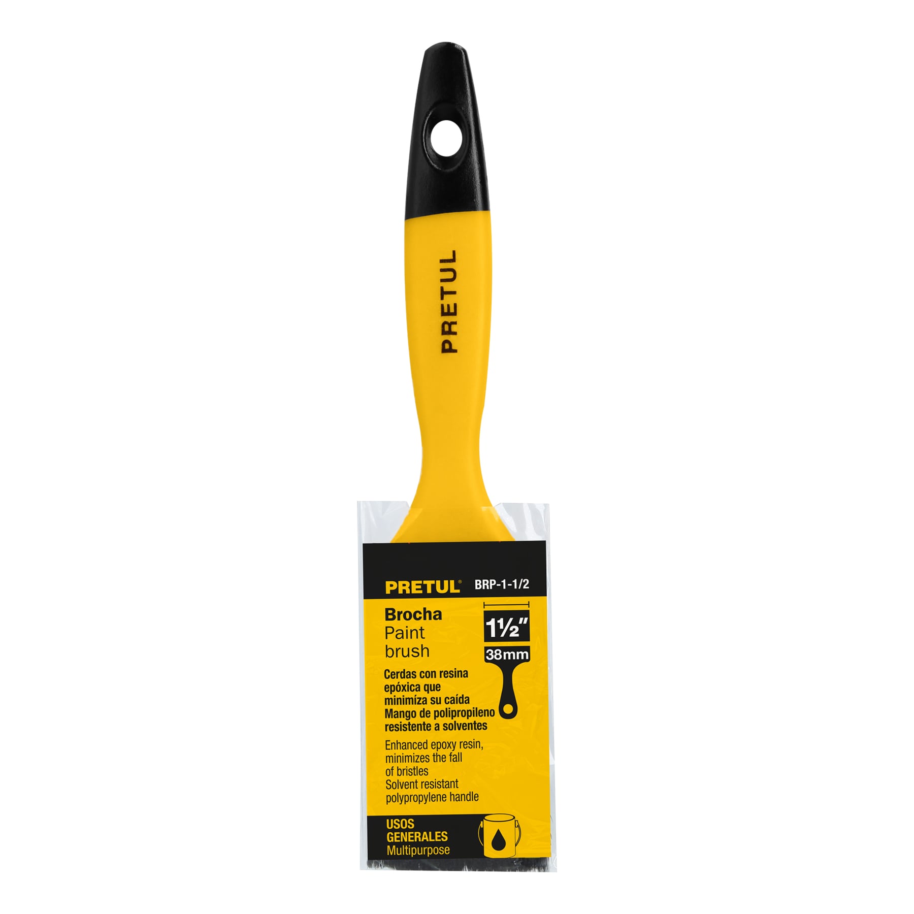 BROCHA 1 1/2" PRETUL 21525
