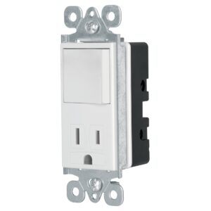 INTERRUPTOR SENCILLO Y CONTACTO CLASSIC VOLTECK 46008