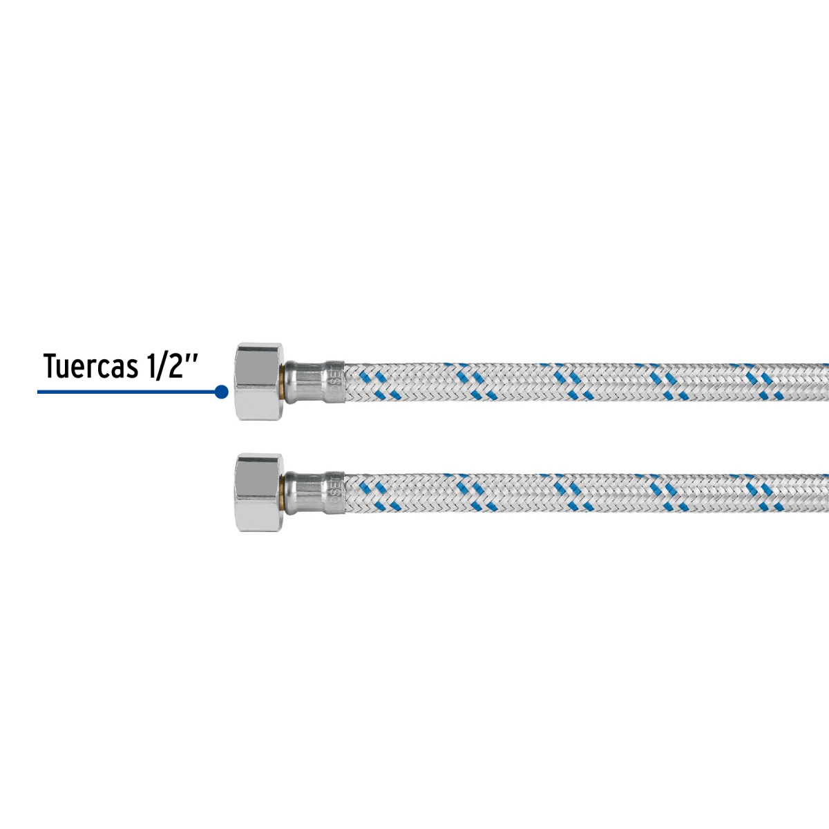 MANGUERA FREGADERO 55CM FOSET 49121 - Imagen 4