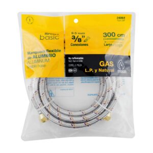 MANGUERA DE GAS 3/8 (3M) FOSET BASIC 24064