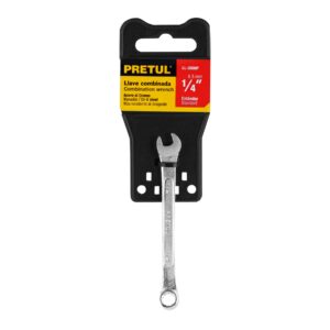 LLAVE COMBINADA 1/4 PRETUL 21880