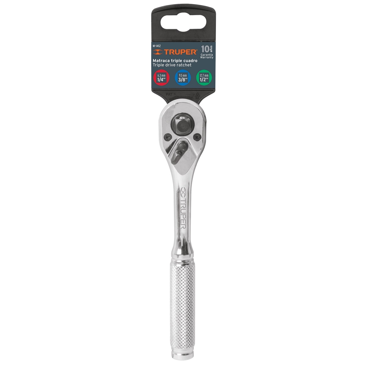 MATRACA TRIPLE CUADRO TRUPER 13649 - Imagen 4