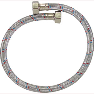 MANGUERA PARA LAVABO RUGO 55 CM