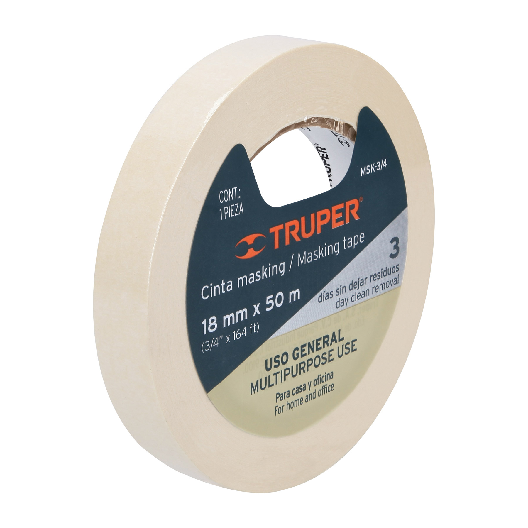 CINTA MASKING 3/4" TRUPER 12590