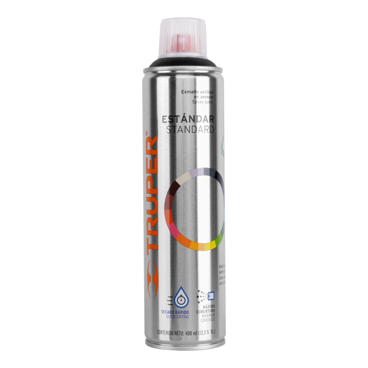 PINTURA EN AEROSOL NEGRO MATE TRUER 19033