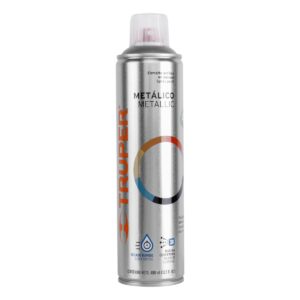 PINTURA EN AEROSOL METALICA PLATA TRUPER 19059