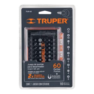 JUEGO DE ADAPTADORES PARA DADOS TRUPER 10758