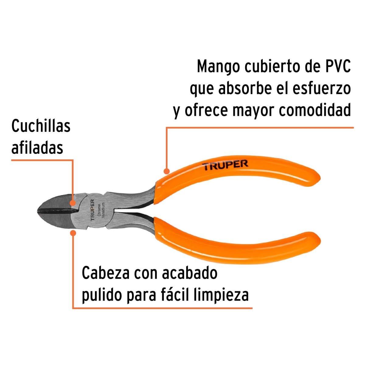 PINZA DE CORTE 5 TRUPER 17311 - Imagen 3