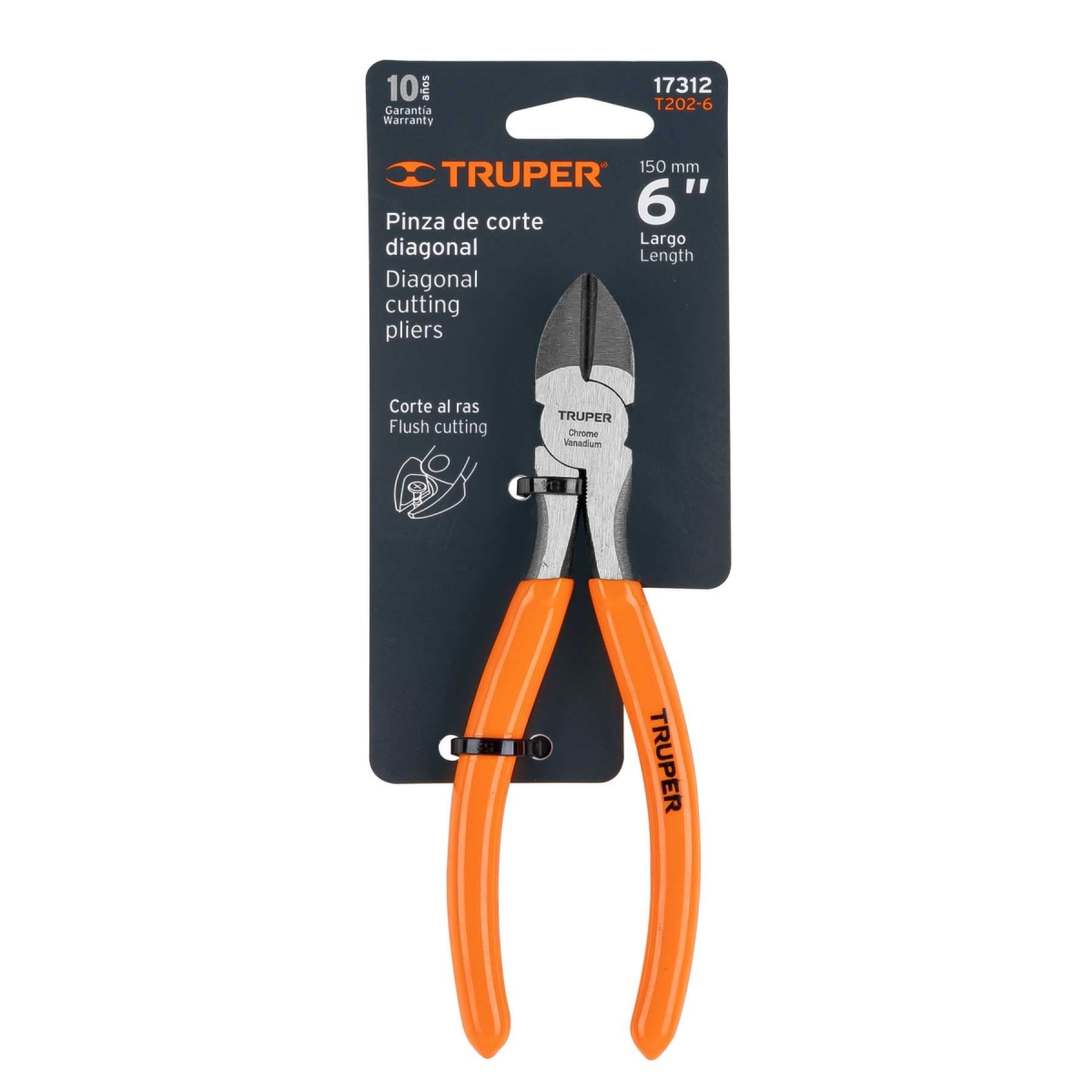 PINZA DE CORTE 6 TRUPER 17312