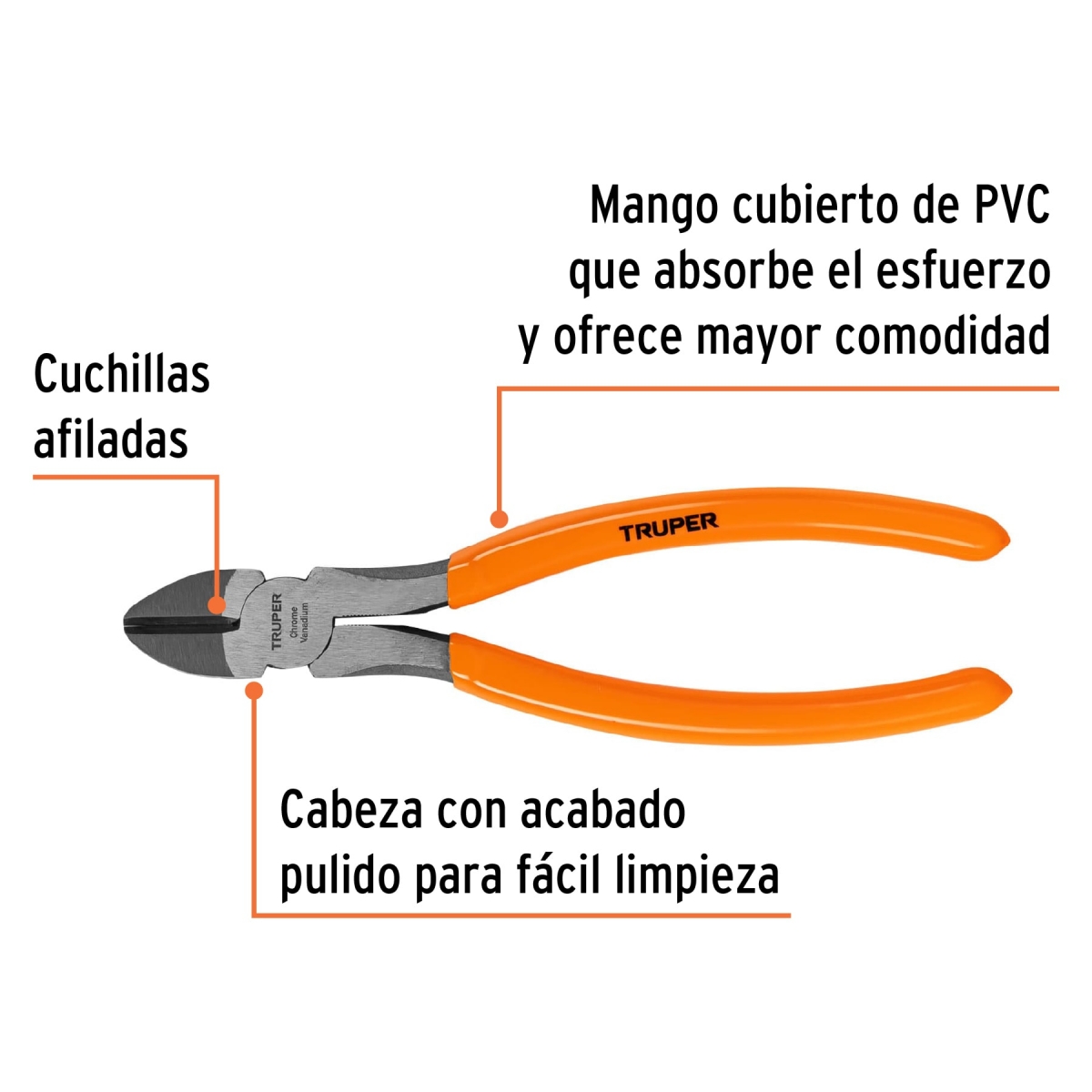 PINZA DE CORDE 7 TRUPER 17313 - Imagen 3