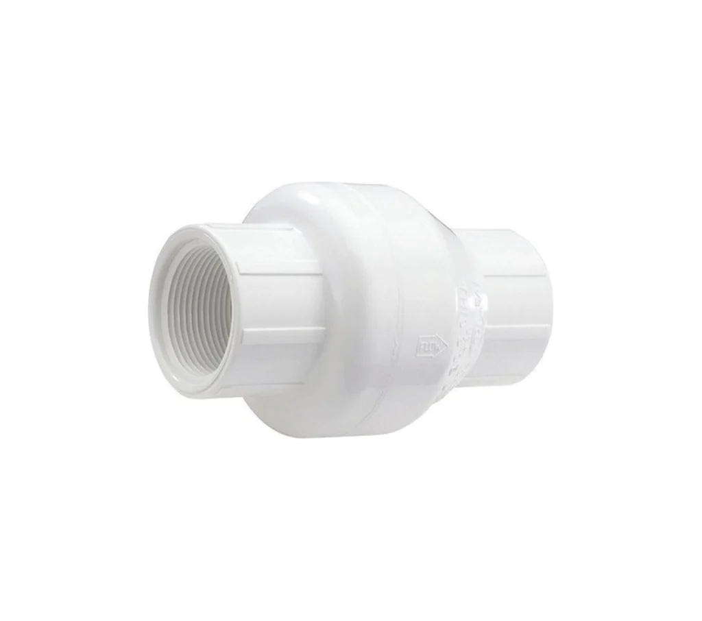 VALVULA CHECK PVC ROSCADA 3/4